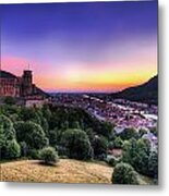 Heidelberg Dusk Metal Print