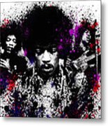 Hendrix Metal Print