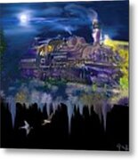 Hermosa Night Metal Print