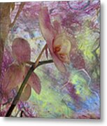 Hidden Orchid Metal Print