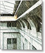 High Lines Metal Print