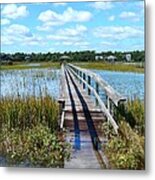 High Tide At Pawleys Island Metal Print