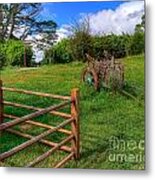 Hobbit Cart Metal Print