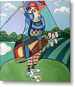 Hole In One Metal Print