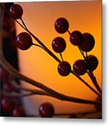 Holiday Warmth By Candlelight 1 Metal Print