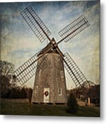 Holiday Windmill Metal Print