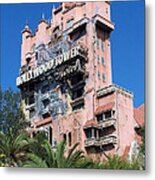 Hollywood Tower Hotel Metal Print