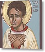 Holy Martyr St. Tarcisius Patron Of Altar Servers 271 Metal Print