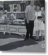 Honeymoon On Main St. Metal Print