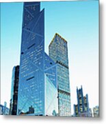 Hong Kong High Rise Metal Print