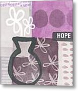Hope- Contemporary Art Metal Print
