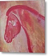 Horse From Chauvet Cave Metal Print