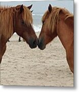 Horses Metal Print