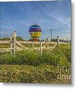 Hot Air Balloon Riley 3 Metal Print