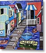 House Boats For Sale Metal Print