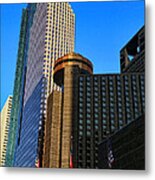 Houston Buildings Metal Print