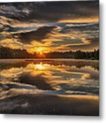 Hoyt Lake Sunrise Metal Print