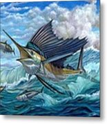 Hunting Sail Metal Print