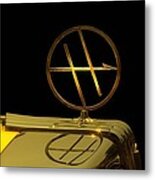 Hupmobile Hood Ornament Metal Print