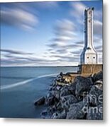 Huron Harbor Lighthouse #3 Metal Print