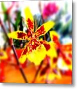 I Forgot The Name Of This Orchid Metal Print