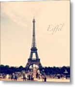 I Haven't Seen The Eiffel Tower, Notre Metal Print