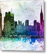 I Love New York Metal Print