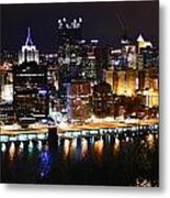 I Love Pittsburgh Metal Print