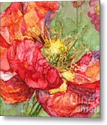 Ice Poppy Finish Metal Print