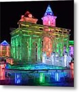 Ice Sculptures Metal Print