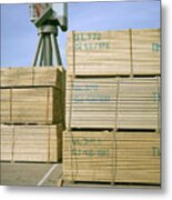 Imported Timber Metal Print