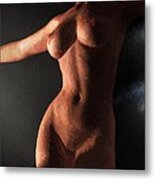 Impressionist Torso Metal Print