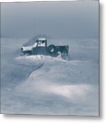 In The Blizzard Metal Print