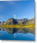 In The North Metal Print