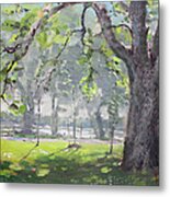 In The Shade Of The Big Tree Metal Print
