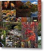 Incredible New England Fall Foliage Photography Metal Print