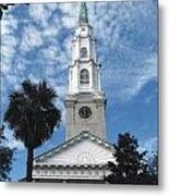 Independent Presbyterian Church In Savannah Metal Print
