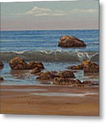 Indian Ocean. Gokarna. Kudlee Beach Metal Print