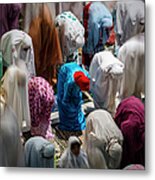 Indonesians Prepare For The Holy Month Metal Print