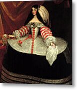 Ines De Zuniga Countess Of Monterrey Metal Print