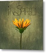 Inspired Metal Print