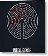 Intelligence Metal Print