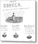 Introducing Brocco.
The World's First Metal Print