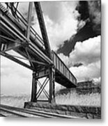 Iron Overhead Metal Print