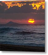 Island Sunset Metal Print