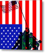 Iwo Jima 20130210 I Pledge Allegiance To The Flag Metal Print