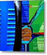 J Hot 35 Metal Print