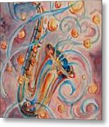 Jazz Metal Print