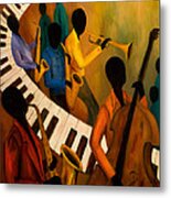 Jazz Quintet And Friends Metal Print