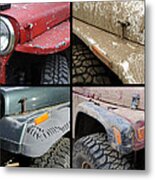 Jeep 4x4 Metal Print